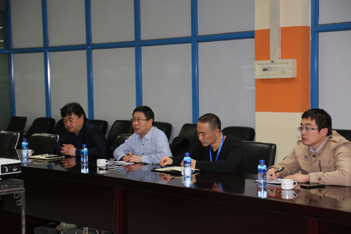 万名干手下基层烟台市国企一队到壹定发软件公司调研座谈