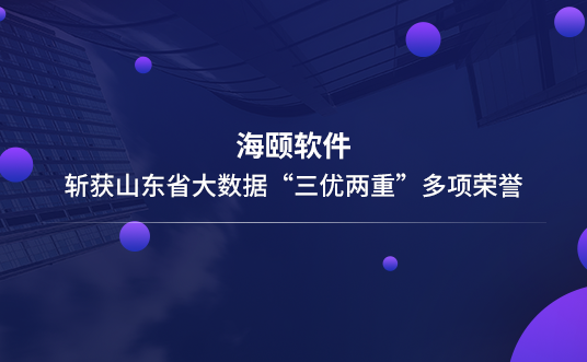 壹定发软件斩获山东省大数据“三优两沉”多项荣誉